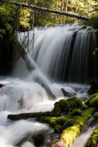 Waterfall we found off the side of US20