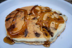 Chocolate chip pancakes