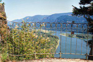 Neat fence at Beacon Rock