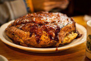 Apple Pancake at the Oak Table in Sequim