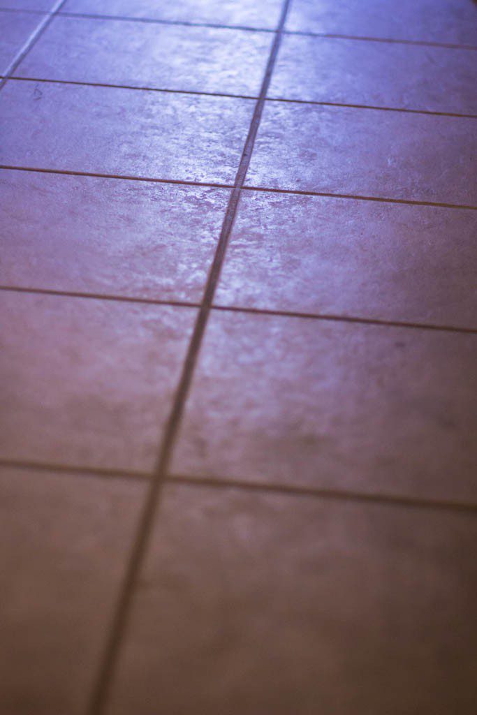 Colors and lights on the tile