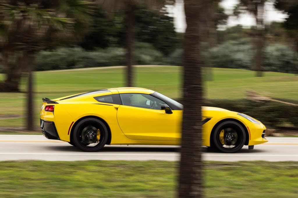 Beautiful C7 Vette that drove by. Wish I would have seen it sooner!