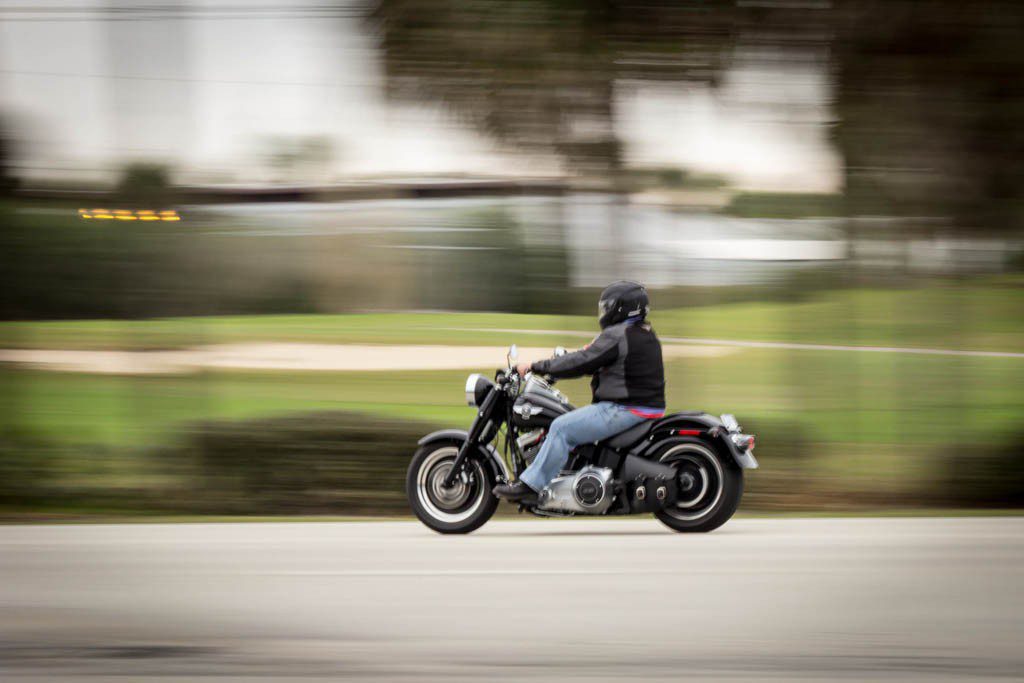 I was playing with panning shots of the moving vehicles