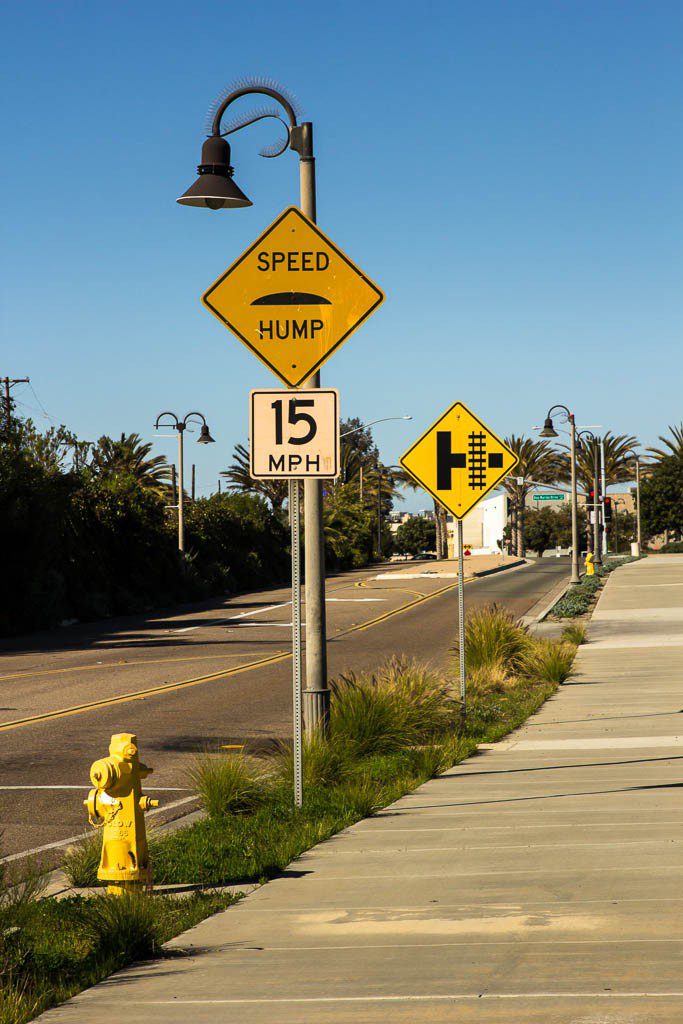 Speed humps!