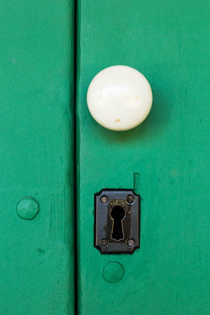 Doorknob detail