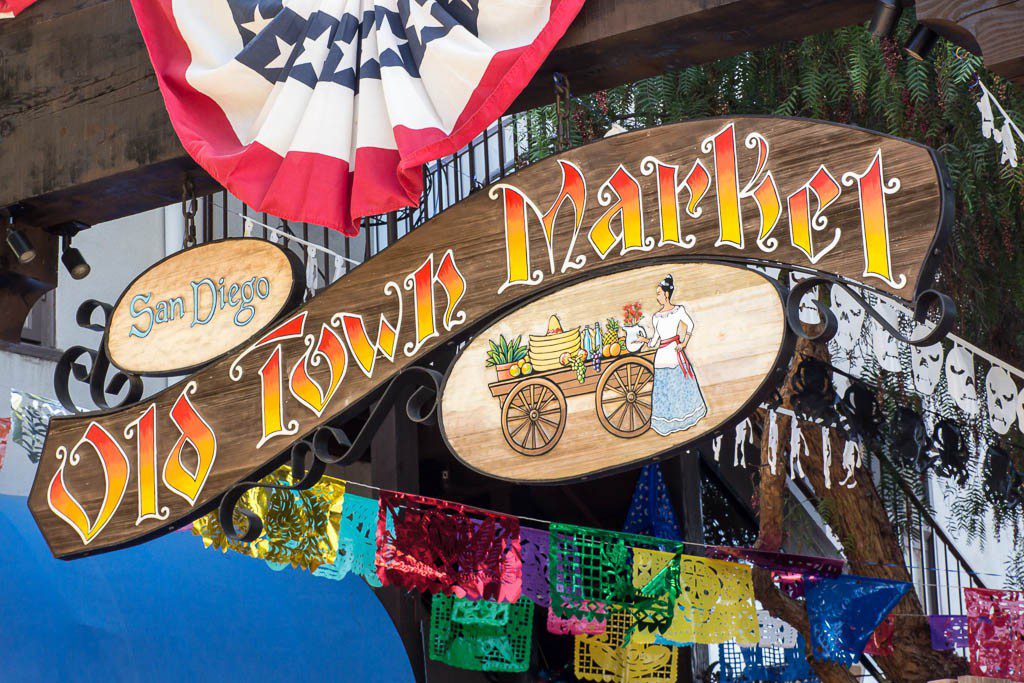 Main Old Town Market sign