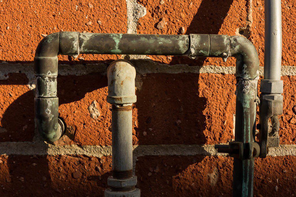 Pipes on a wall.  I'm going to start looking for these.