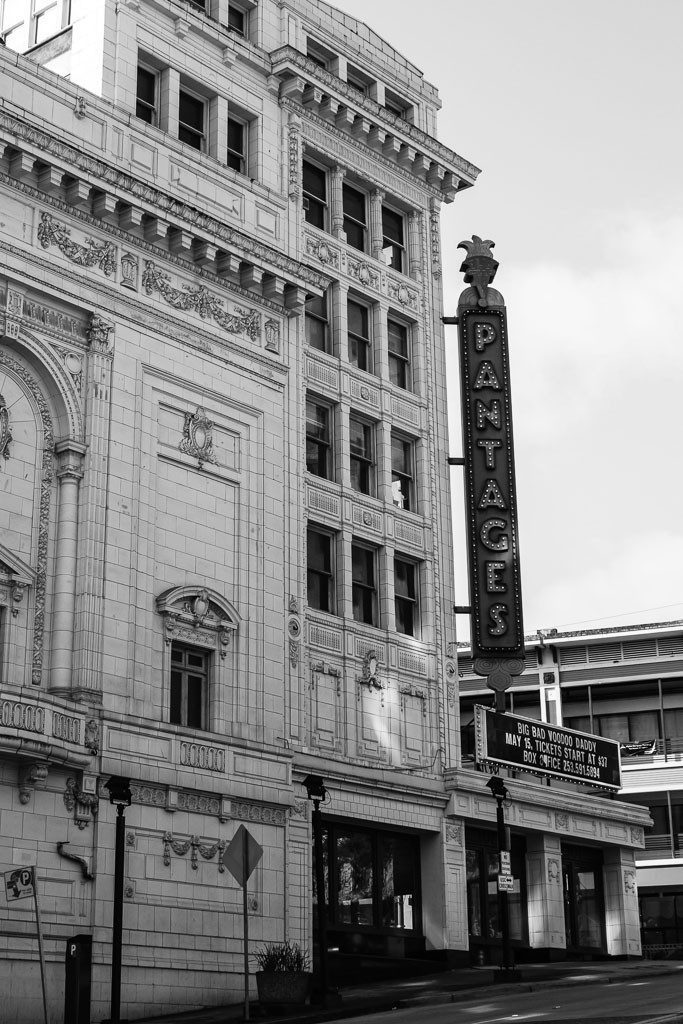 One of the many old theaters.