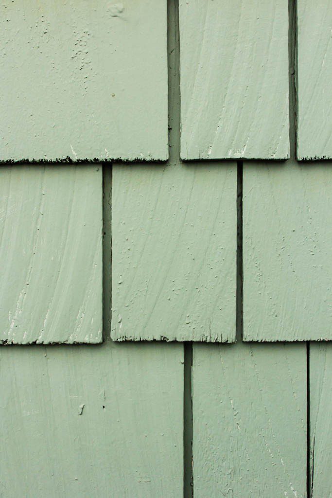 Shingles at the marina office in Friday Harbor