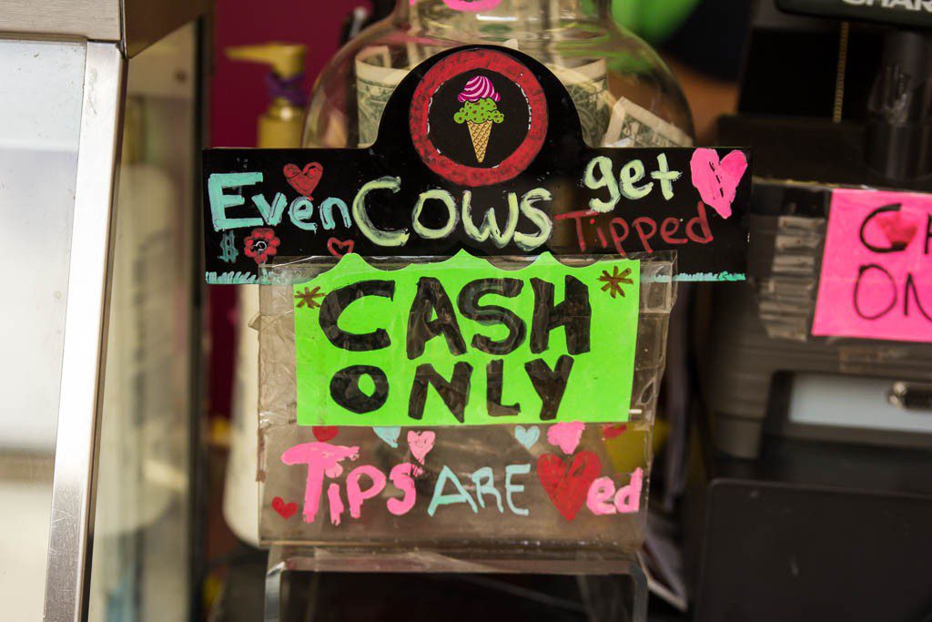 "Even cows get tipped" Yeah, but the cows don't actually like it...