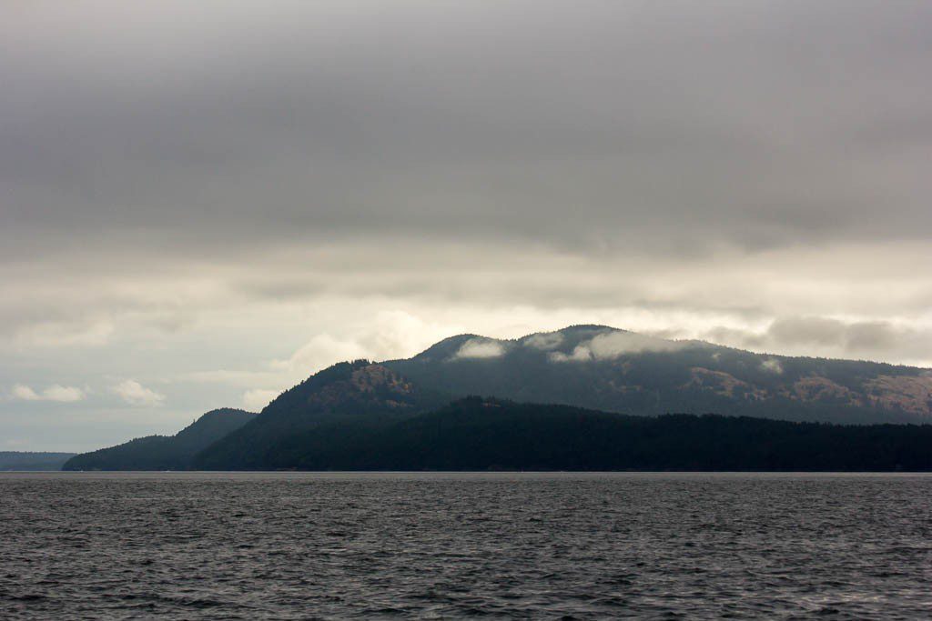 Mountains at sea level