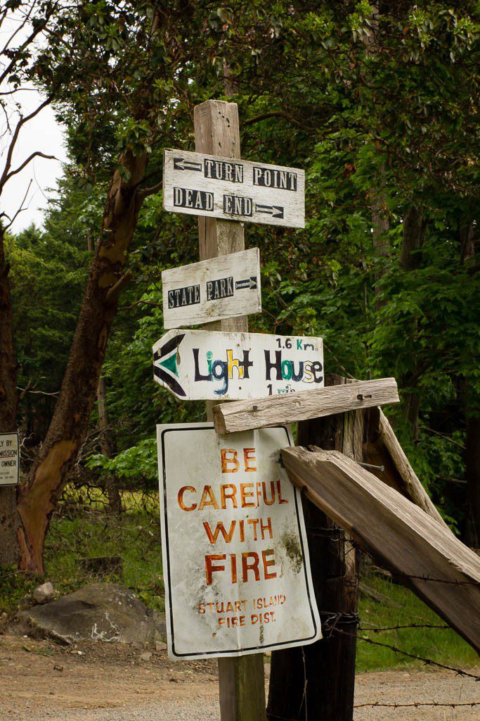 Light house sign! Surely we're there?