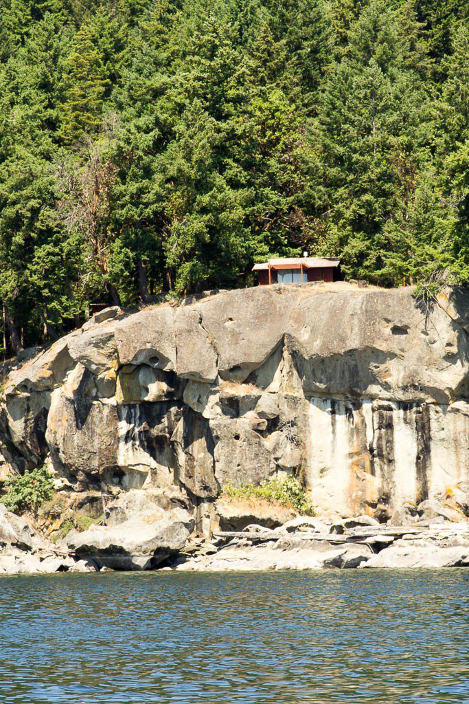 House on a cliff!