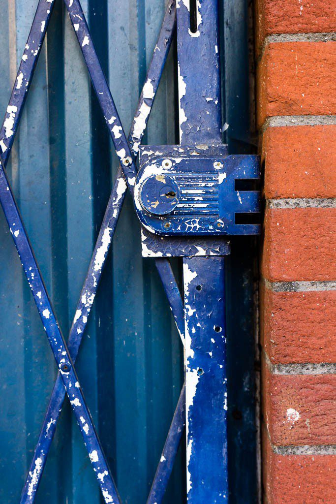 Liked the texture and colors of this gate