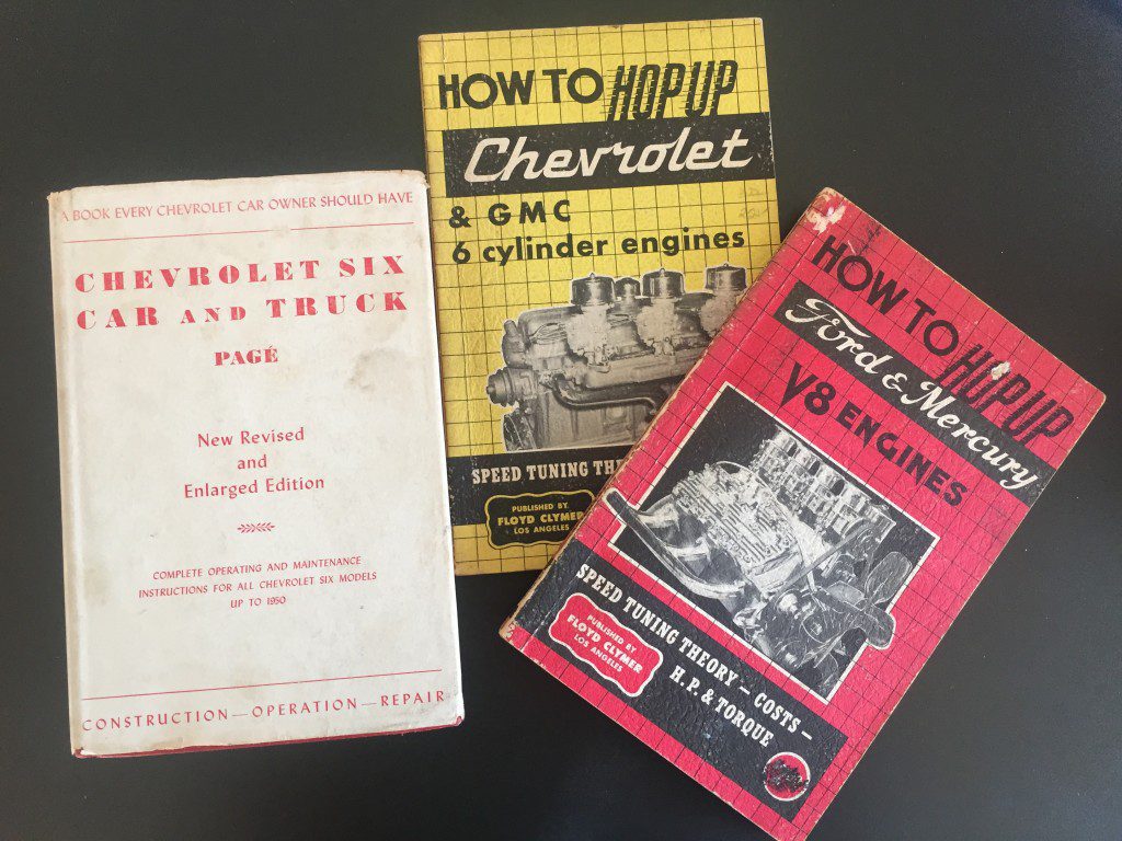 Car hop-up manuals from the 1950's! SCORE!!!