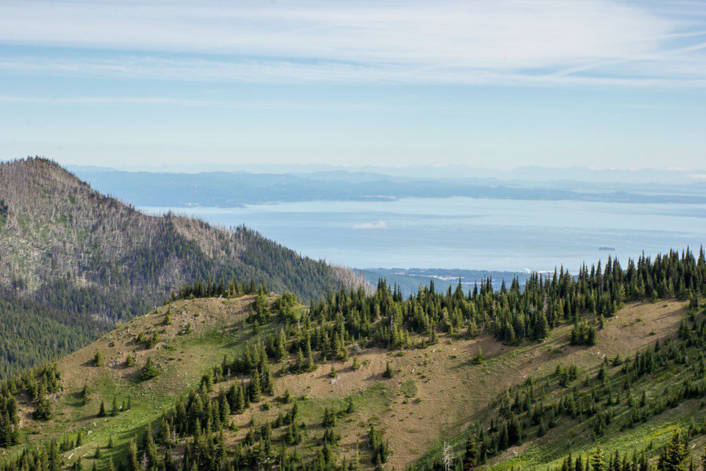 You can see Canada from here!