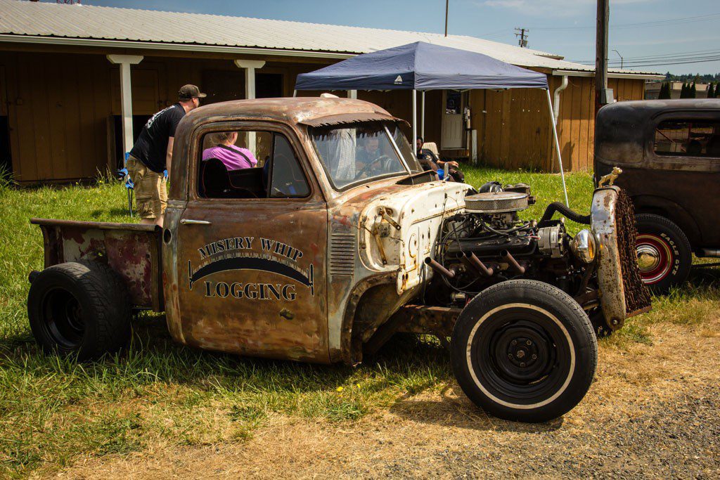 "logging truck"