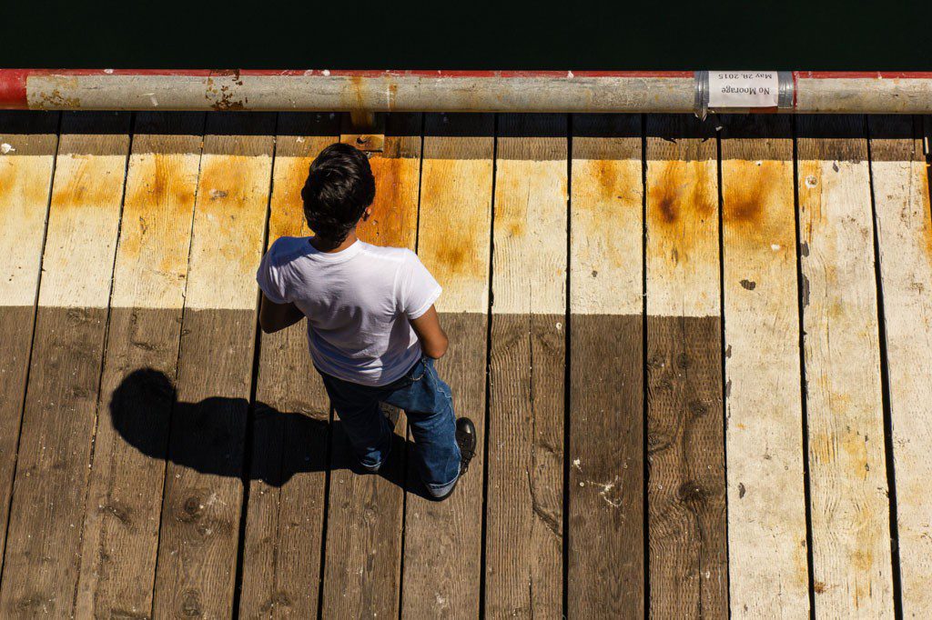 Me being a creeper, but I liked the composition of this shot.