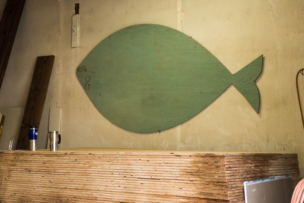 Plywood halibut