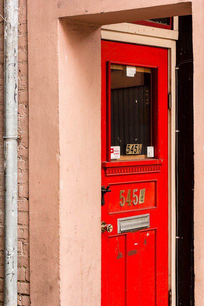 Red door