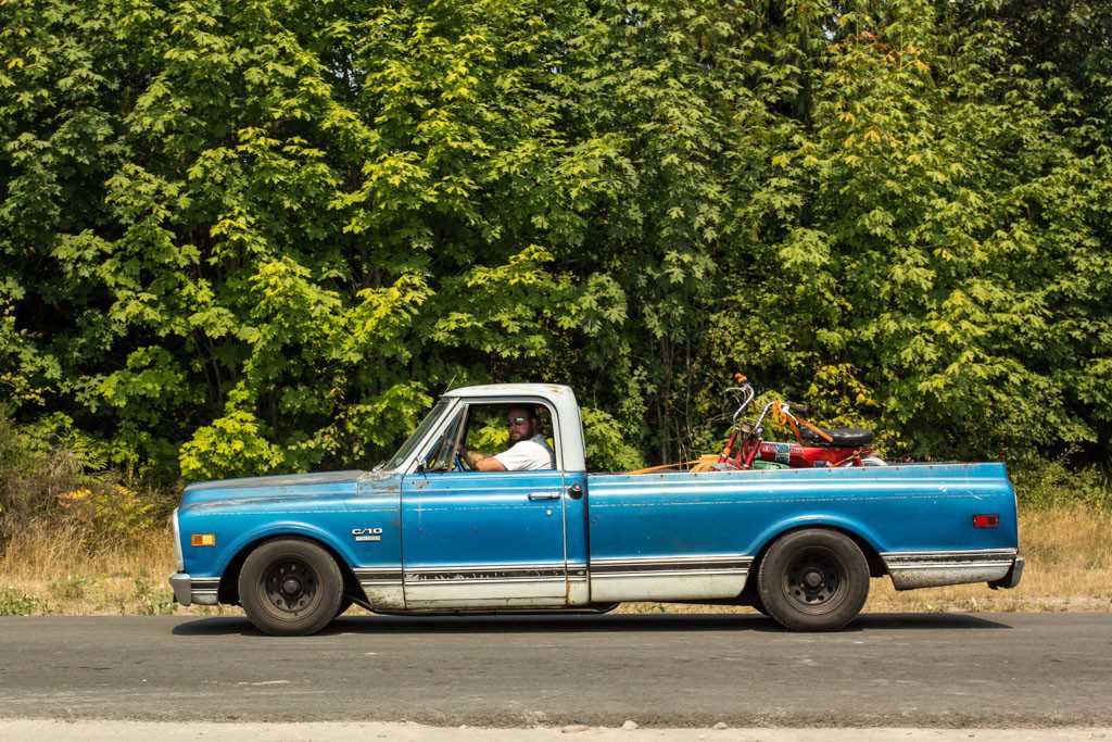 Cool shop truck!