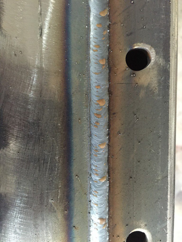 Welds aren't looking too shabby!