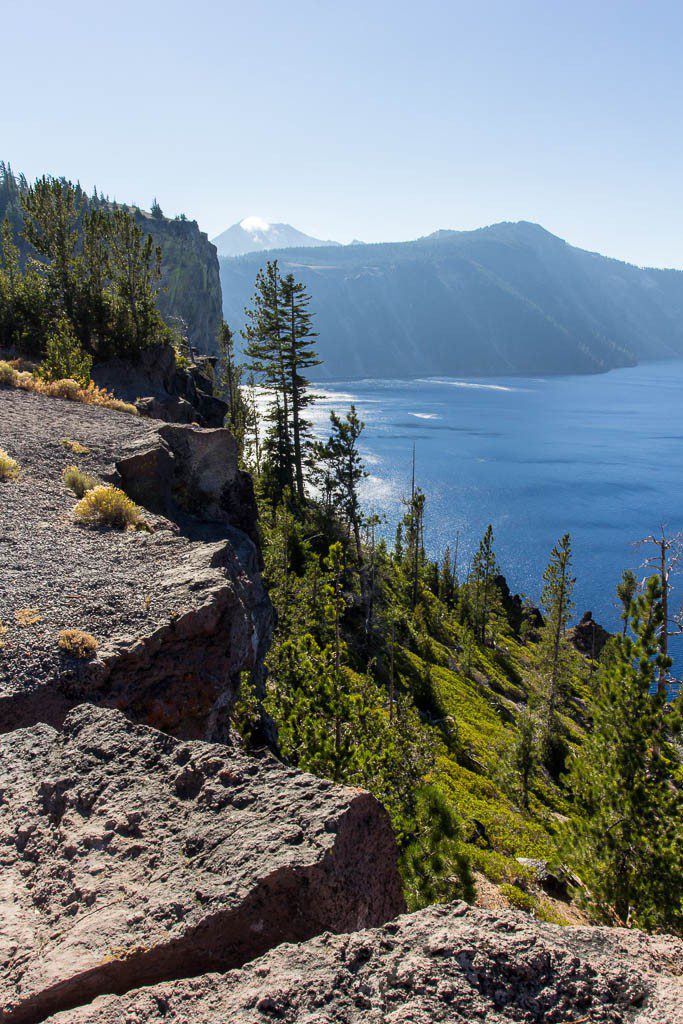 Very rocky terrain. I suppose volcanoes will do that...