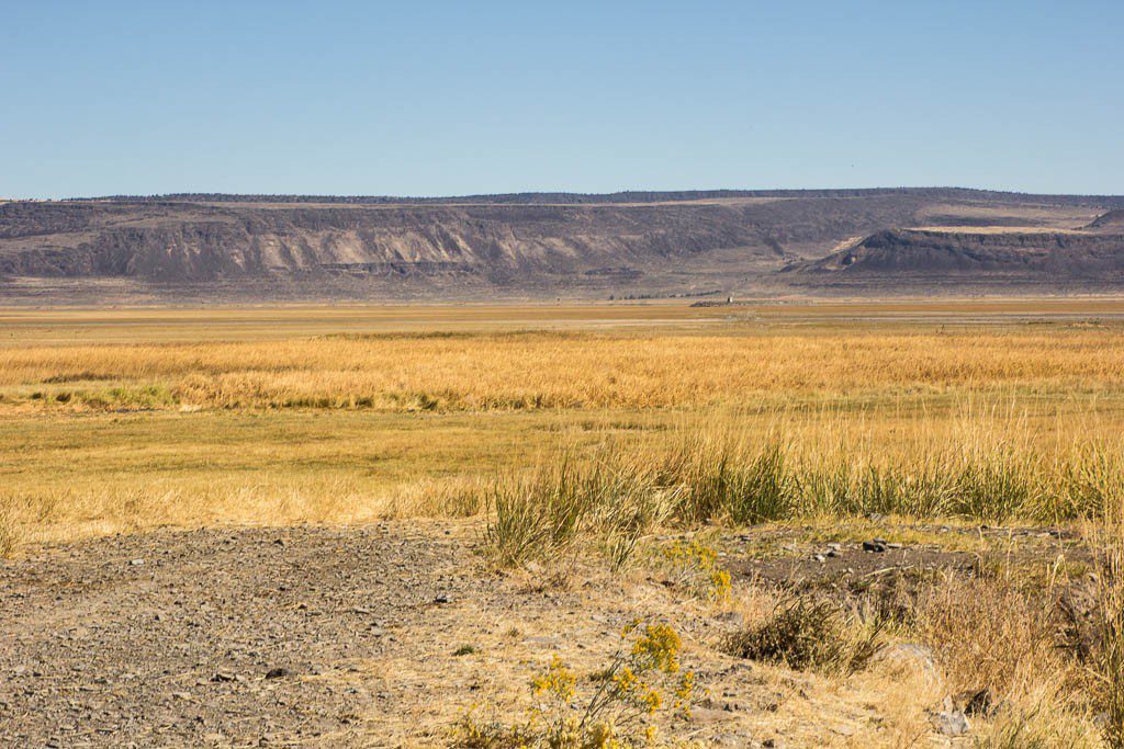 Mountains in the distance