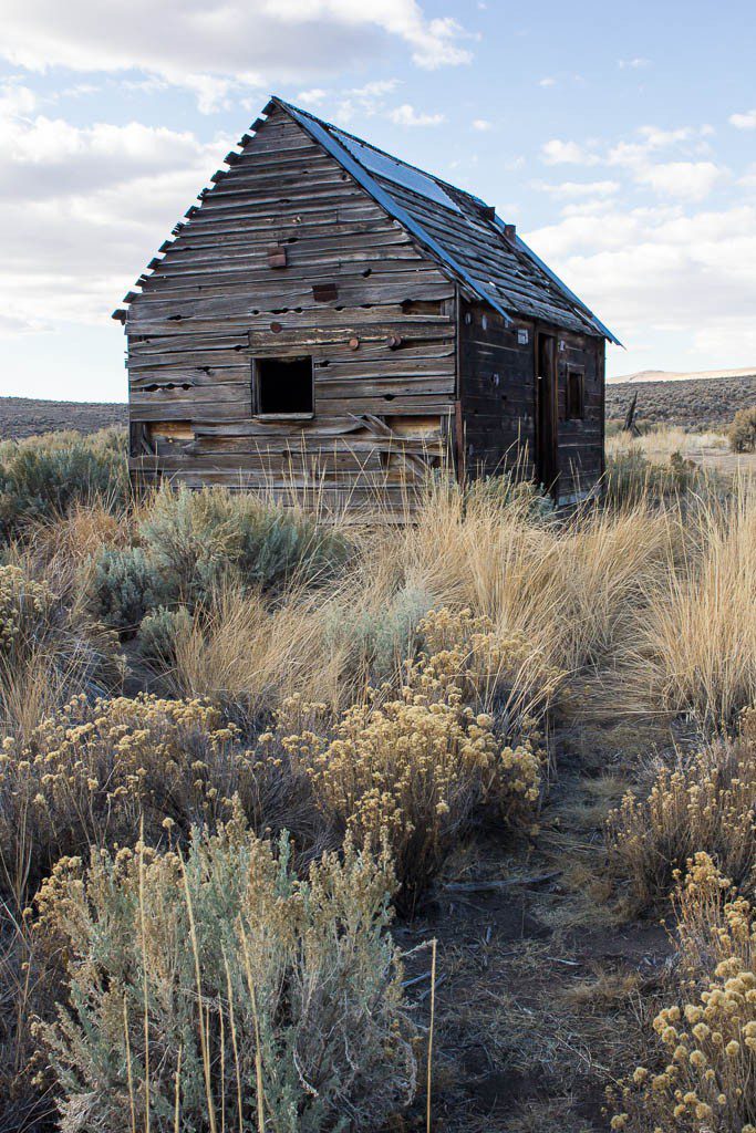 This old house wasn't in as good of shape as last chance ranch