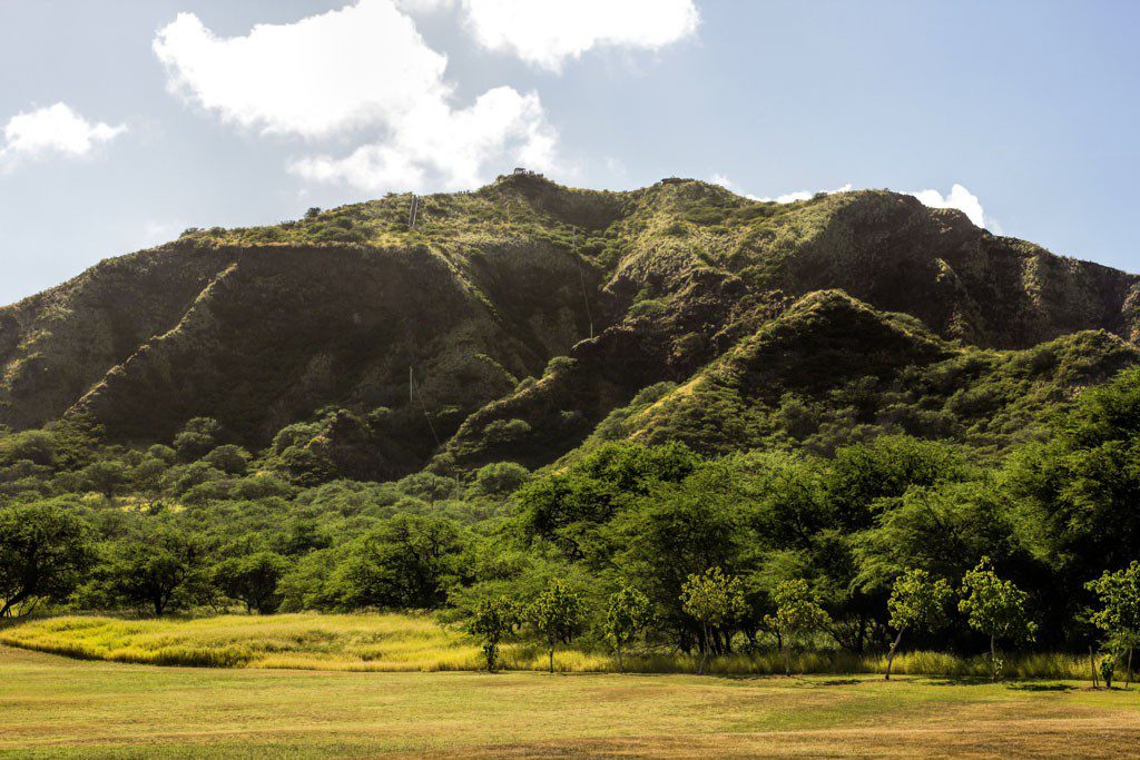 The drive takes you pretty far up the rim of the crater already. 