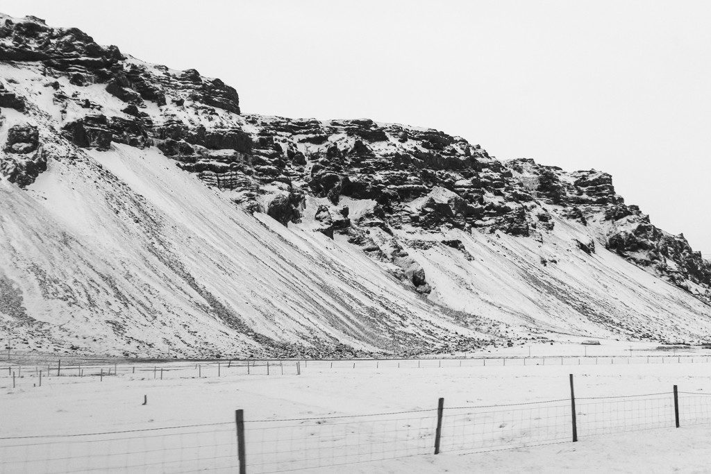 There isn't a lot of "flat" in Iceland unless it's a giant lava flow...