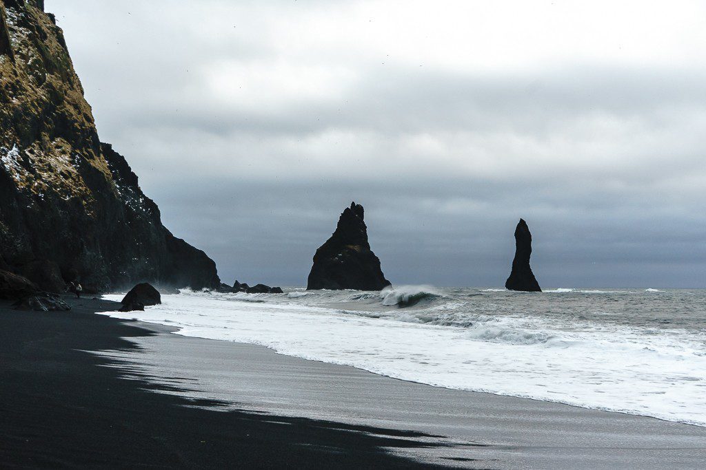 Ocean meets the shore