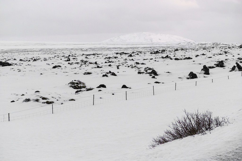 Rocky volcanic terrain