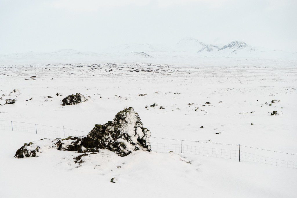 Mountains in the distance