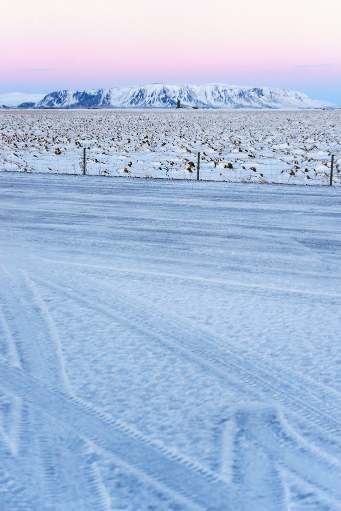 Mountain in the distance