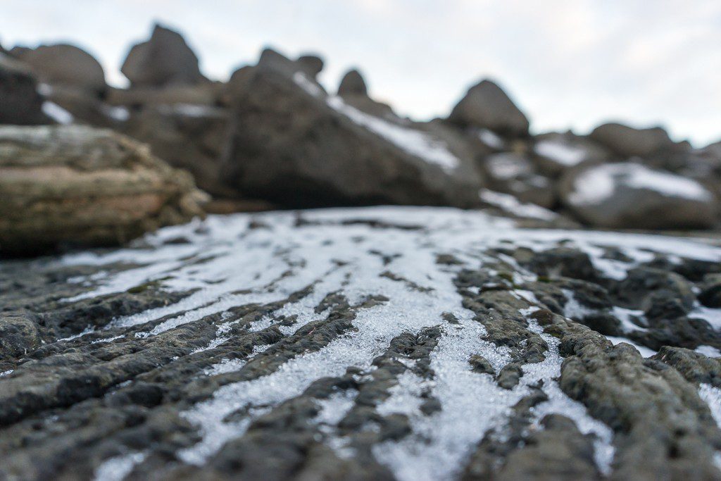 Ice and rock