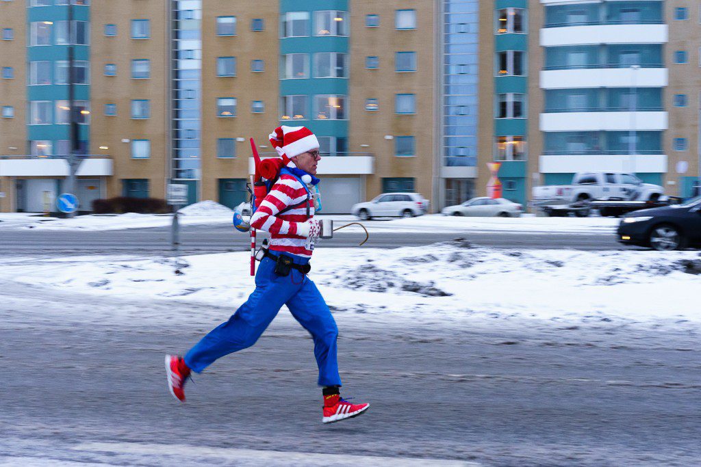 ...and props to dressing up as Waldo! He's got the cane and everything!!!!