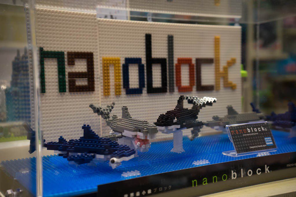 Tiny legos that make tiny whales. Made me laugh.