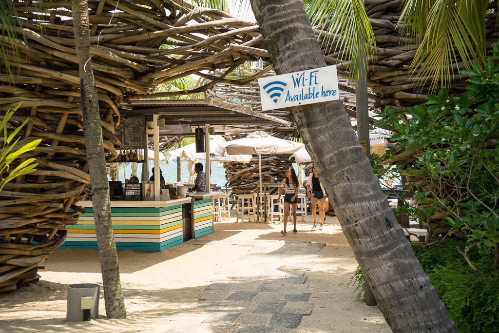 This place had WIFI!