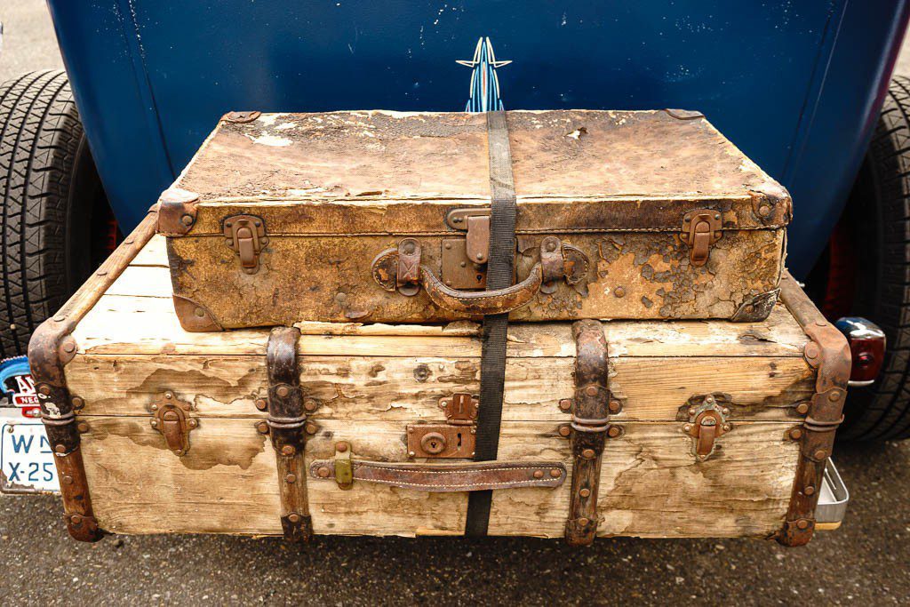 Vintage suitcases