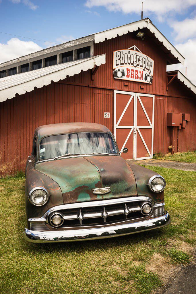 Photography barn. I found that ironic.