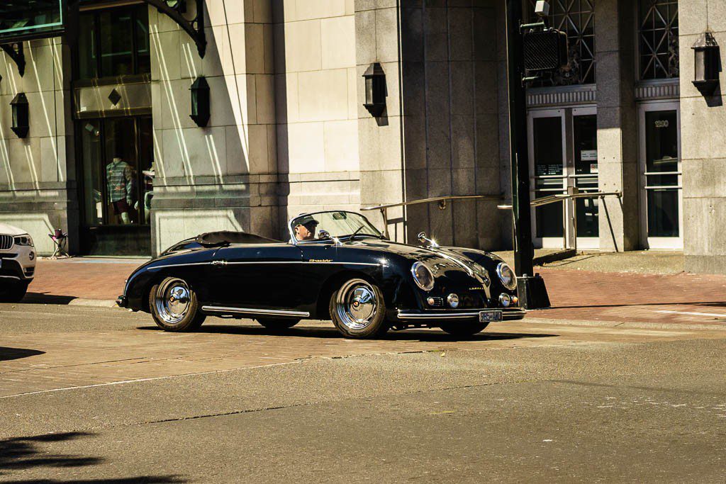 Vintage Porsche speedster