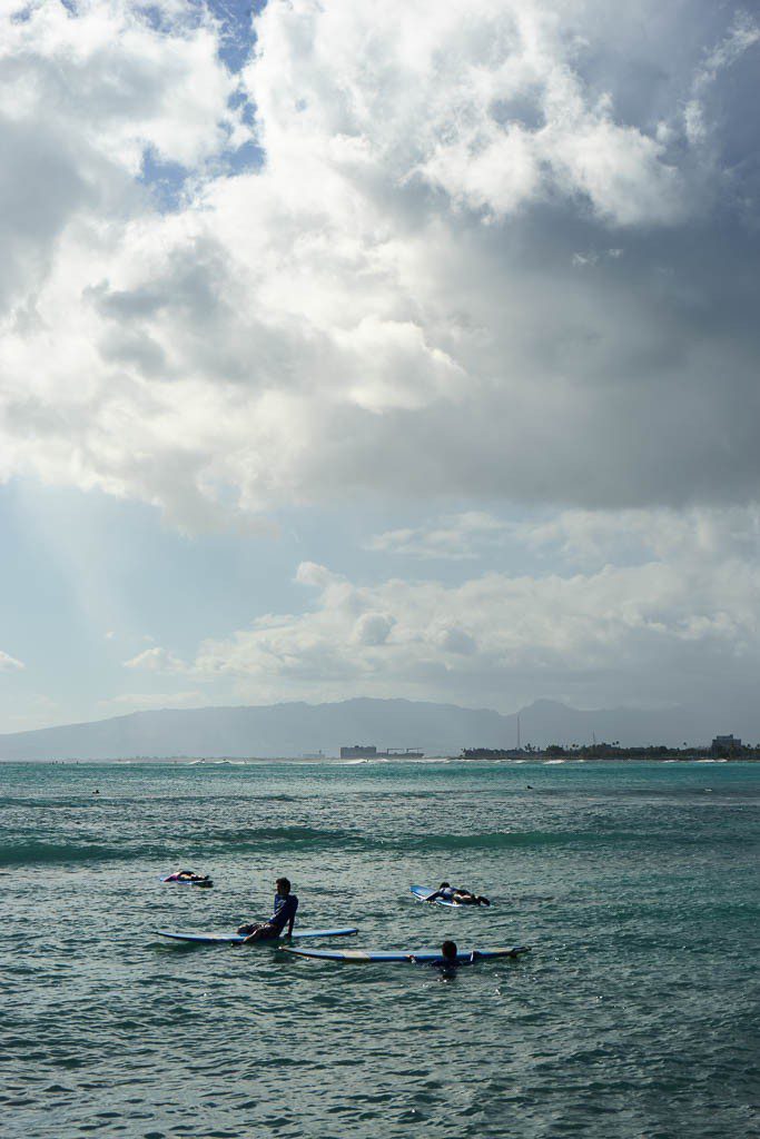 Big sky and big water