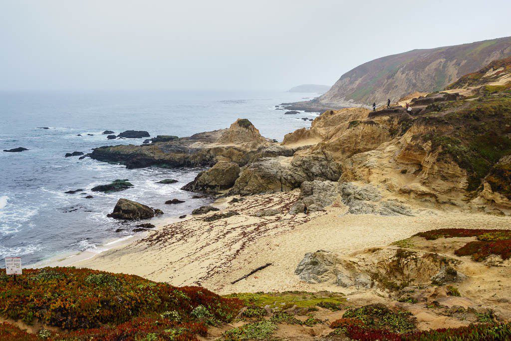 Rocks and sand