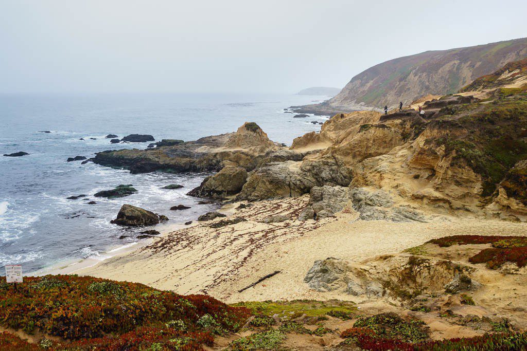 Rocks and sand