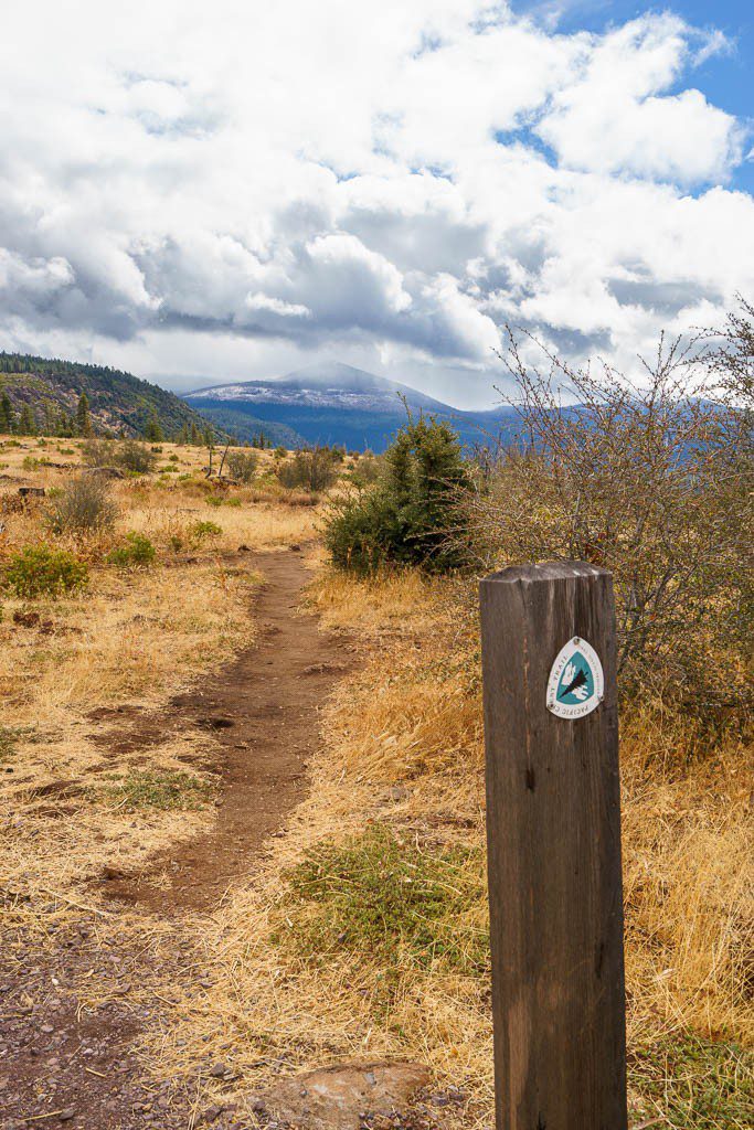 Pacific Crest Trail marker