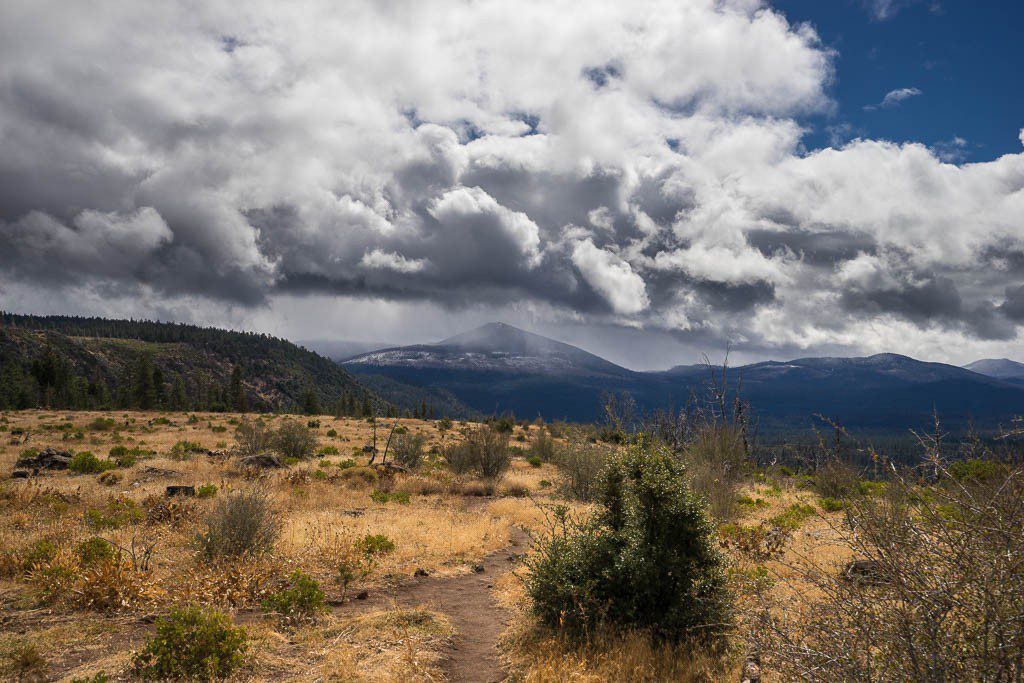 Mountain snow