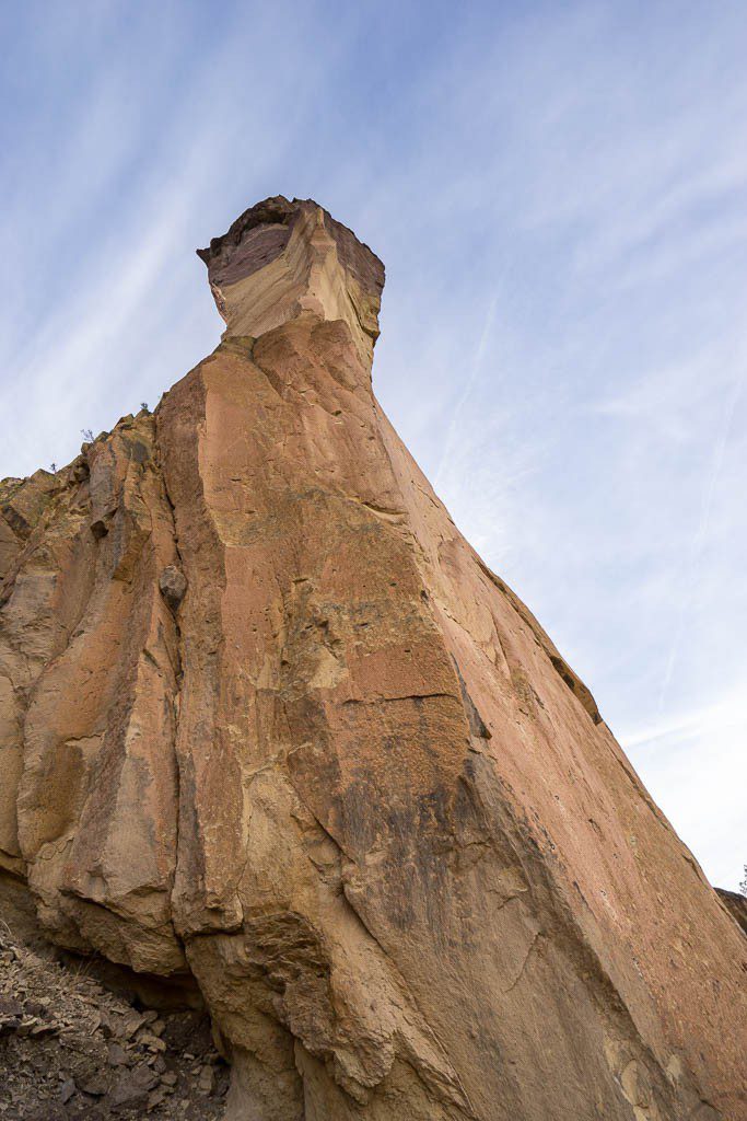 Smith Rock from below