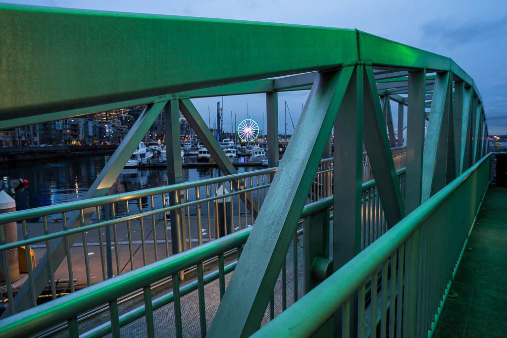 Bridge at night