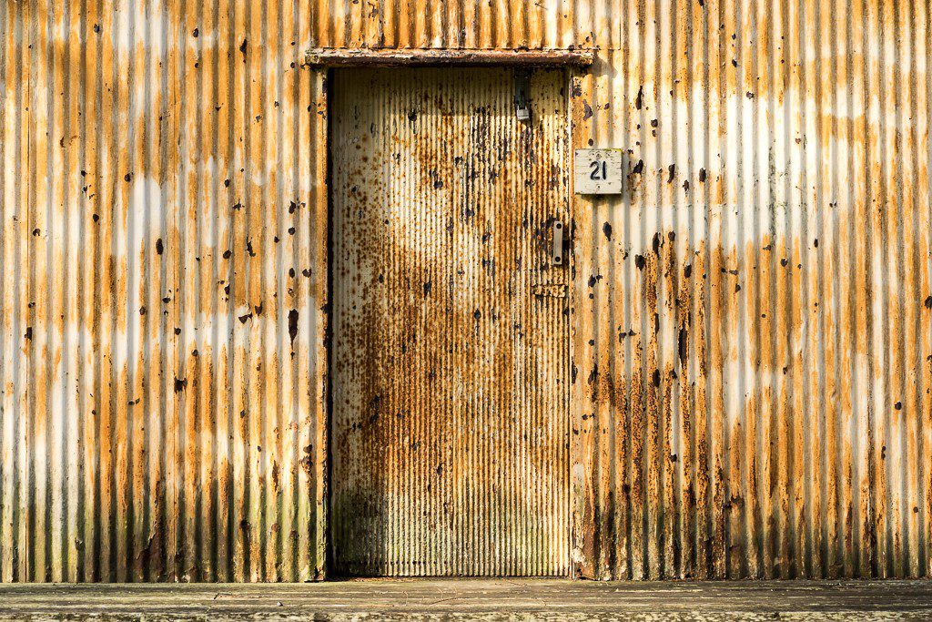 Rusty door